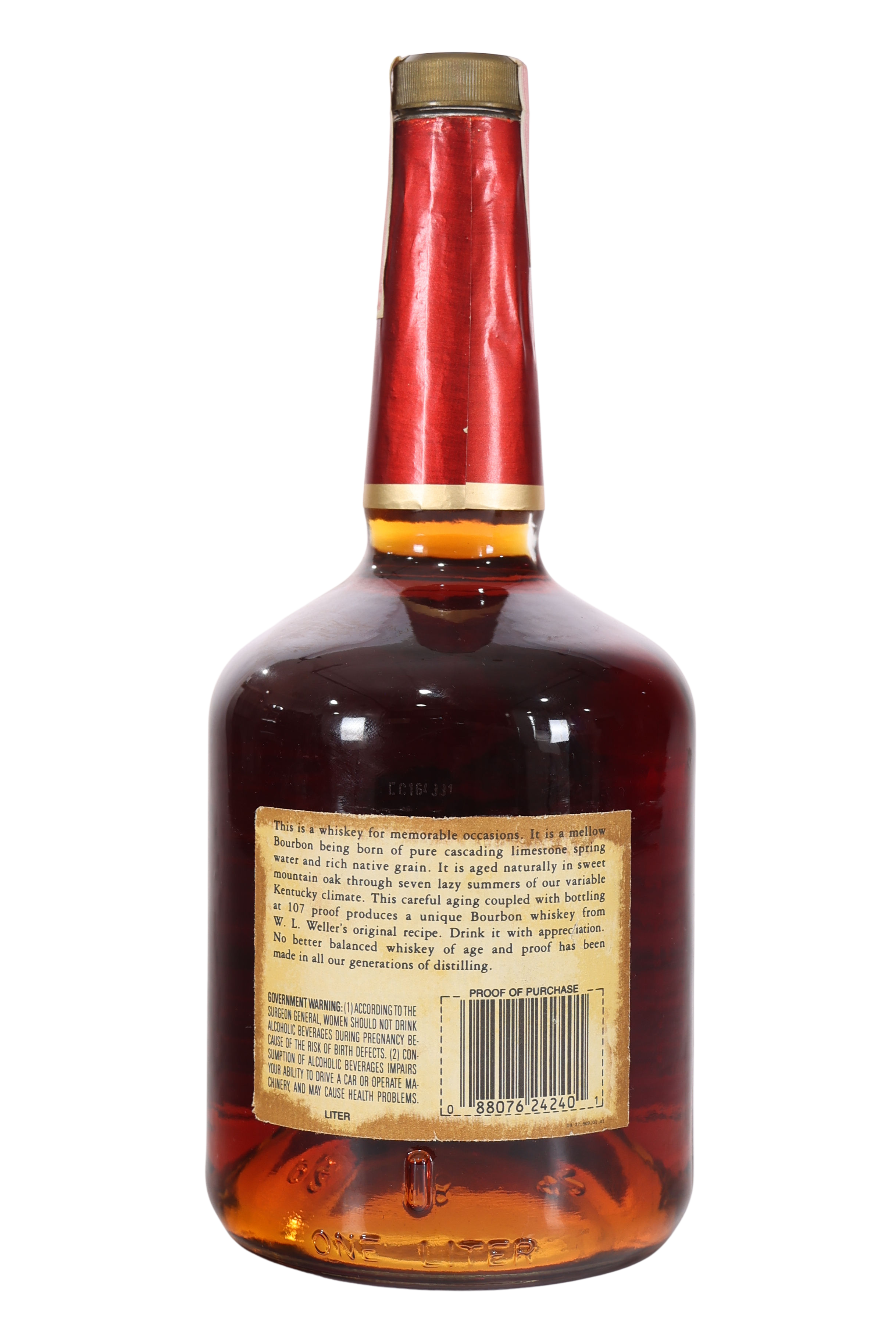 Old Weller Antique 107 Original Bourbon Stitzel-Weller (1992, 1